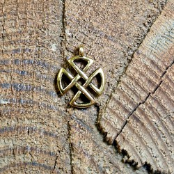 Keltisk symbol i brons
