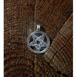 Pentagram hänge i silver925