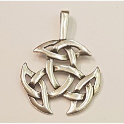 Keltiskt häng smycke i silver