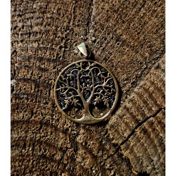 Livets träd Yggdrasil i brons
