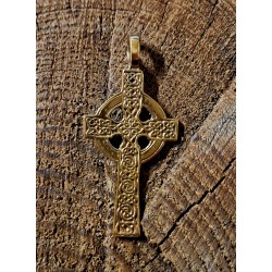 Keltiskt kors i brons