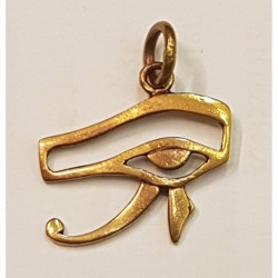 Horus öga hängsmycke i brons